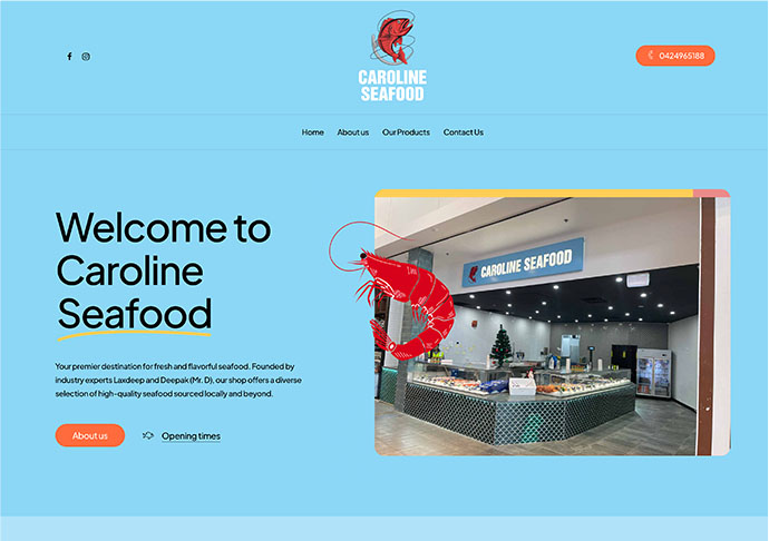 Caroline Seafood design