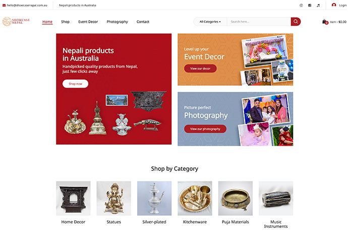 showcase nepal design